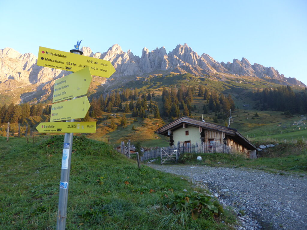 Königstour: Vom Arthurhaus zum Matrashaus am Hochkönig