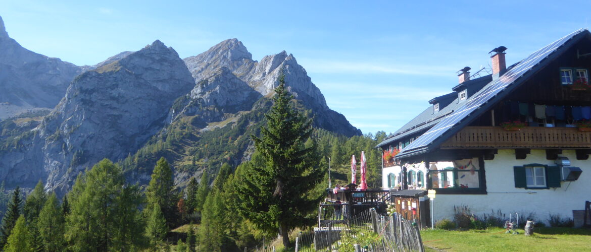 Ostpreußenhütte: Gemütliche Tour über Almen- und Forstwege