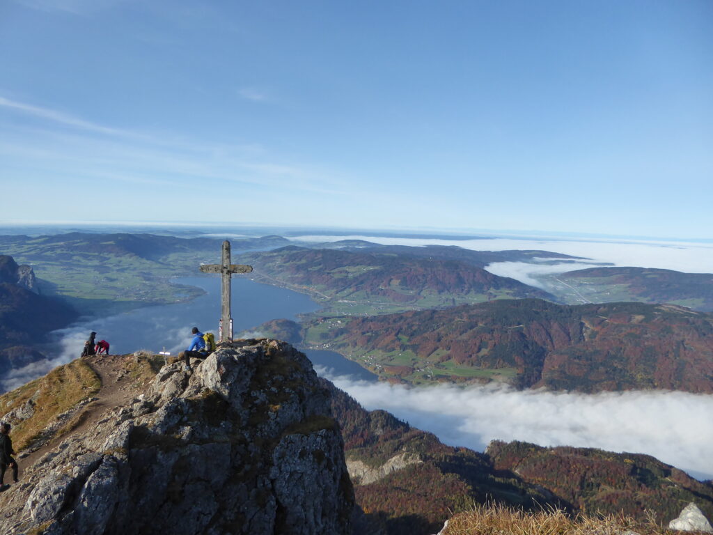 Die Tour auf den Schafberg bietet ein unglaubliches Panorama mit Blick auf 13 Seen.